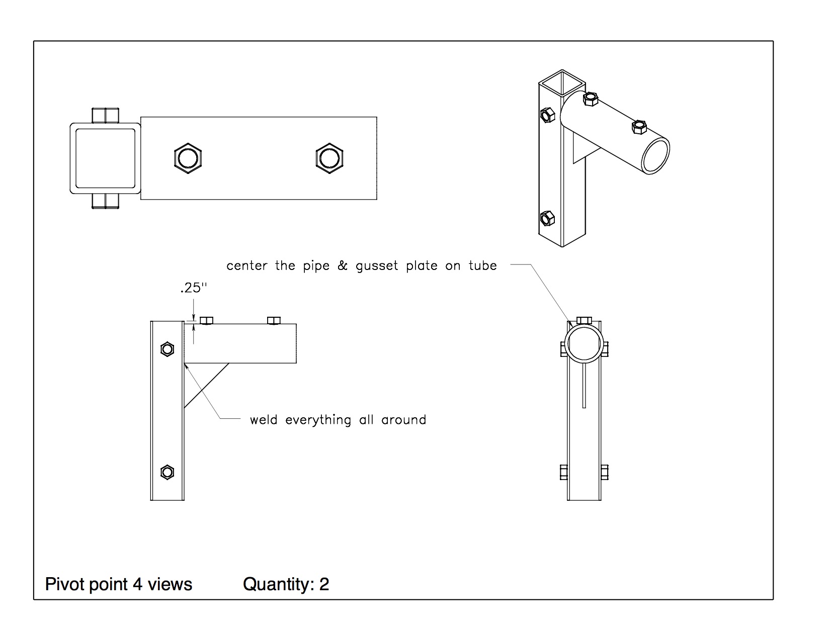 Auto Rotisserie Plans - Red Wing Steel Works